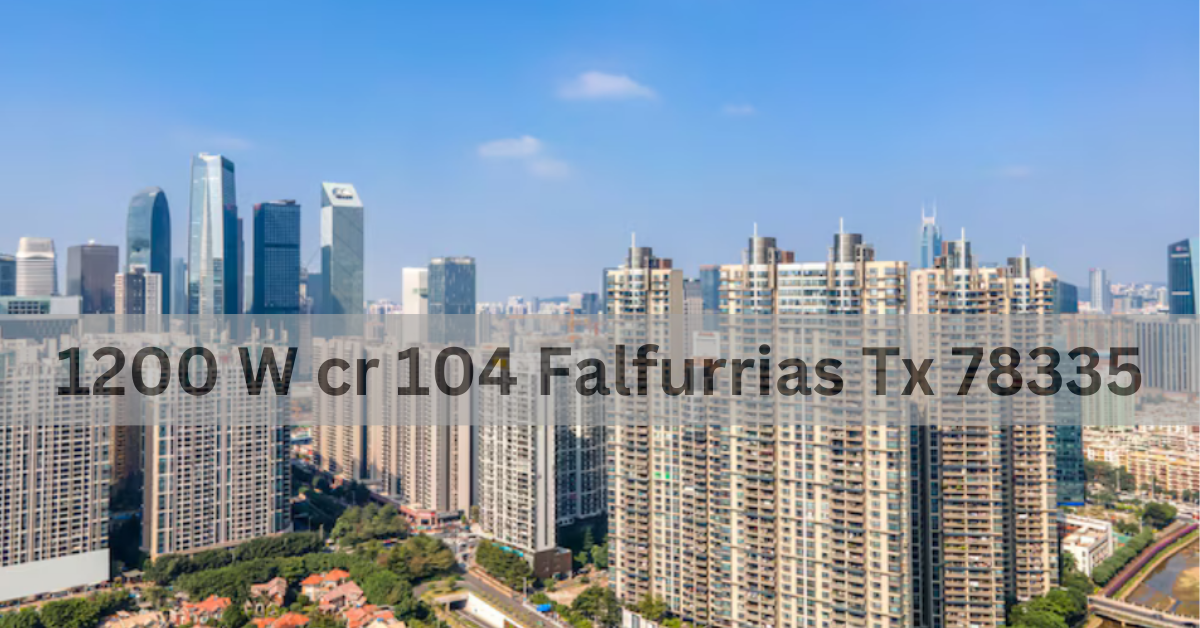 1200 W cr 104 Falfurrias Tx 78335