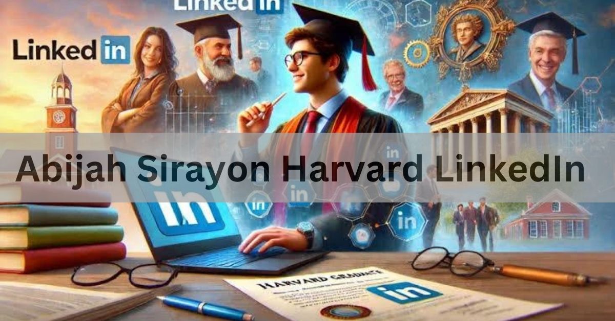 Abijah Sirayon Harvard LinkedIn