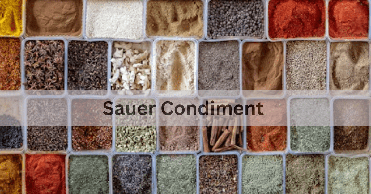 Sauer Condiment